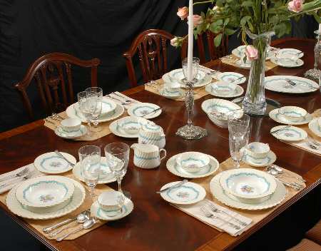 Ardmore Ivory and Turquoise 61 Piece Estate Set