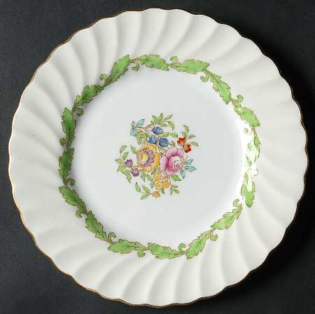 Ardmore (Green Leaf) Bread & Butter Plate