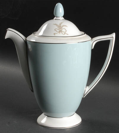 Ardsley Turquoise Coffee Pot & Lid