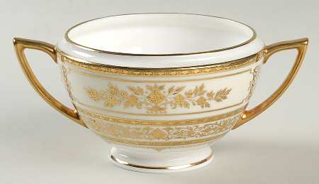 Argyle Ivory Sugar Bowl No Lid
