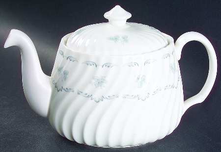 Ariel Teapot & Lid by Minton