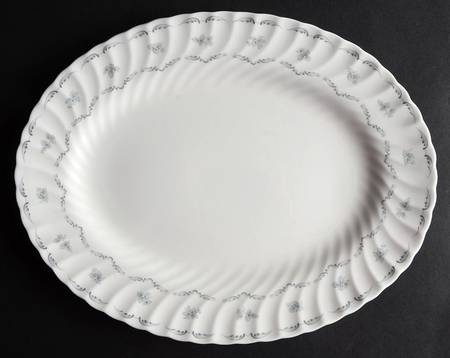 Ariel 12" Oval Serving Platter by Minton