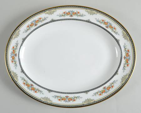 Asquith 13" Oval Serving Platter