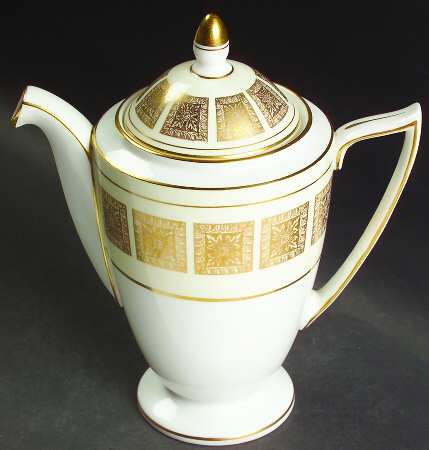 Athena Ivory Mini Coffee Pot & Lid