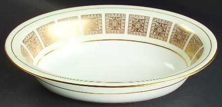 Athena Ivory 10" Oval Vegetable Bowl