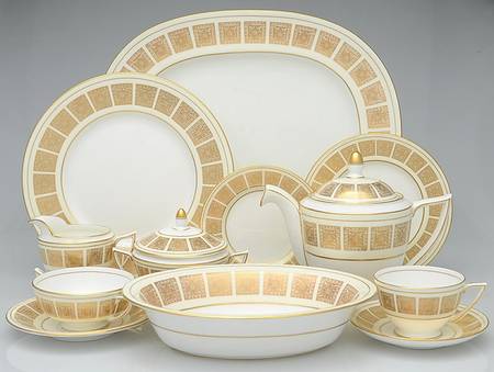 Athena Ivory 63 Piece Estate Set