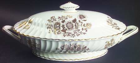Audley Oval Covered Vegetable