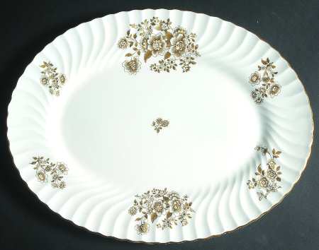 Audley 15" Oval Serving Platter
