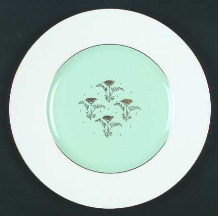 Aurora Turquoise Dinner Plate
