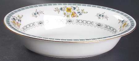 Avignon 10" Oval Vegetable Bowl