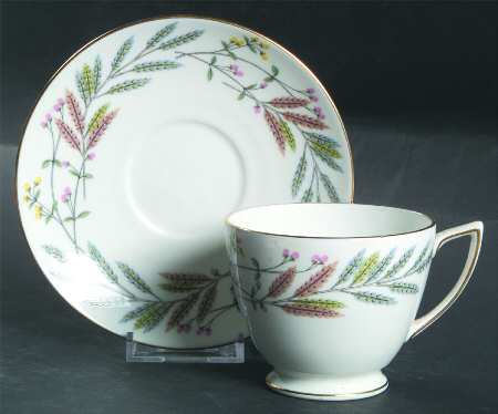 Avondale Footed Cup & Saucer Set by Minton