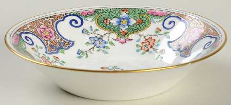 B157 (Gold Trim) Fruit/Dessert (Sauce) Bowl