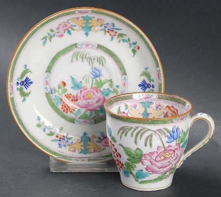 B796 (Smooth) Flat Demitasse Cup & Saucer Set
