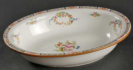 B806 9" Oval Vegetable Bowl