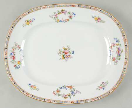 B806 14" Oval Serving Platter