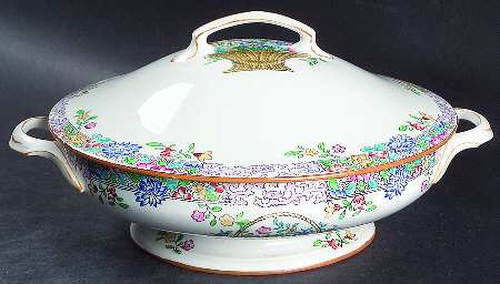 B958 Round Covered Vegetable