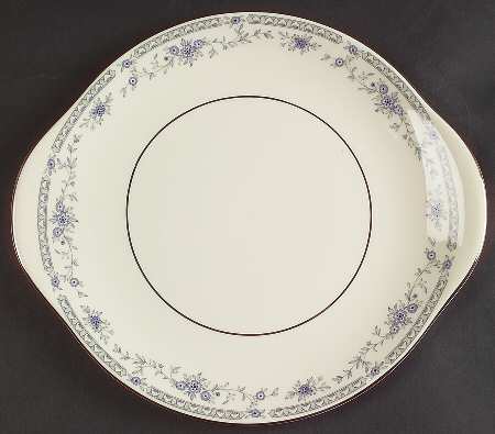 Bellemeade Handled Cake Plate