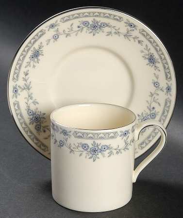 Bellemeade Flat Demitasse Cup & Saucer Set