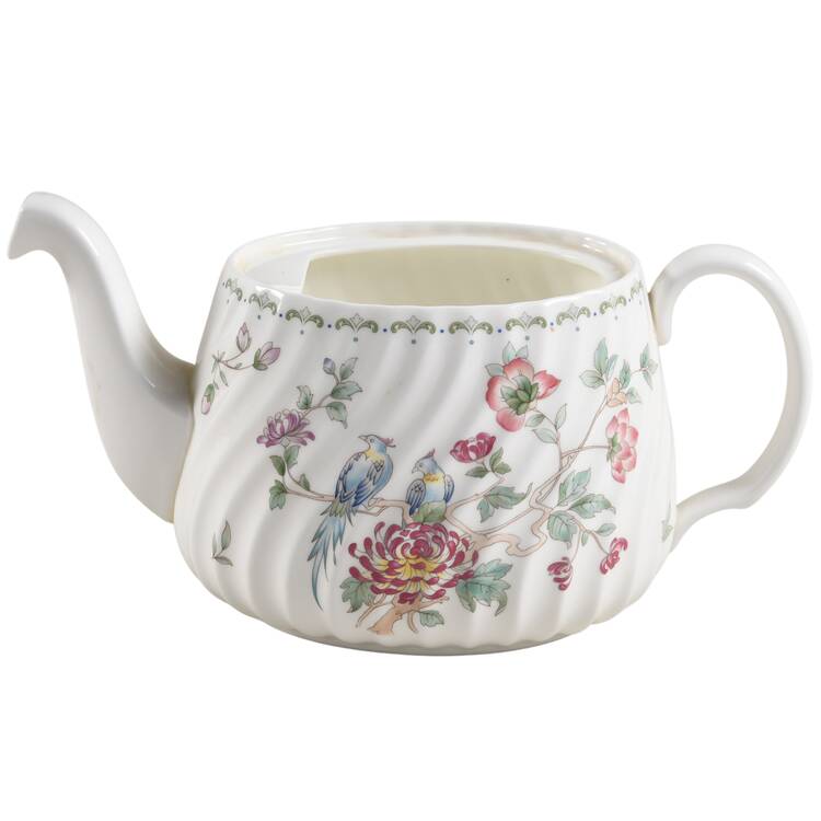 Birds of Paradise Teapot No Lid