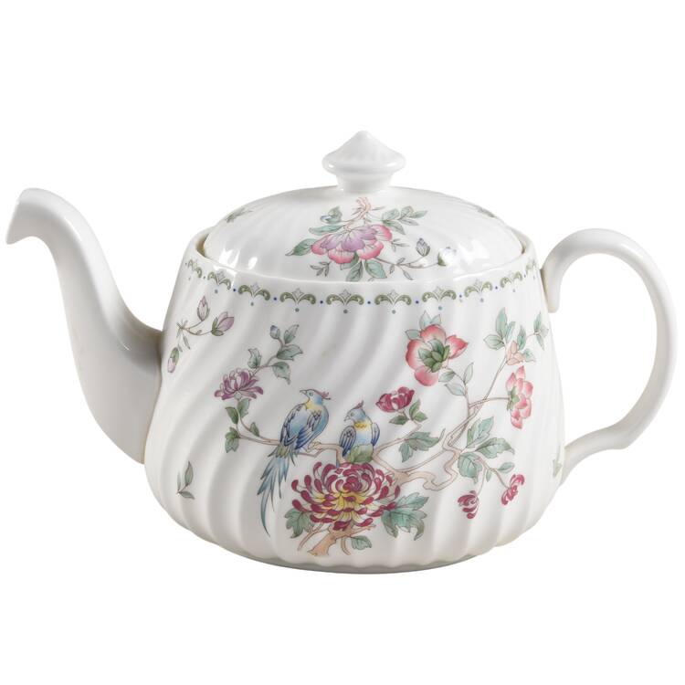 Birds of Paradise Teapot & Lid