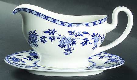 Blue Delft Gravy Boat & Underplate