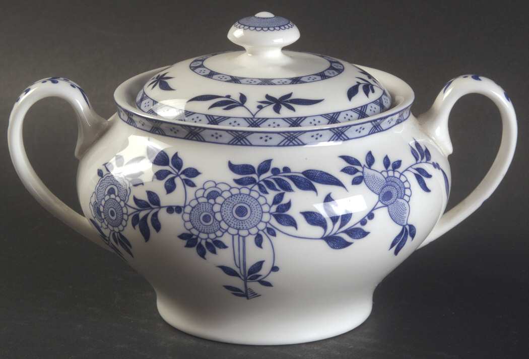Blue Delft Sugar Bowl & Lid
