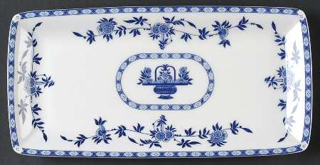 Blue Delft Large Sandwich Tray