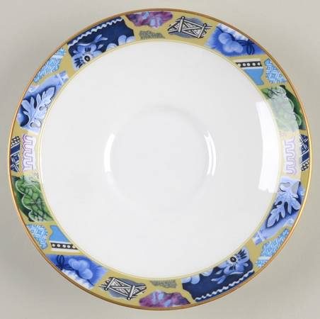 Blue Mosaic Saucer