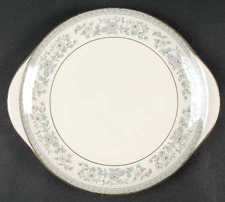 Bordeaux Handled Cake Plate