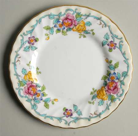 Branksome Turquoise Bread & Butter Plate