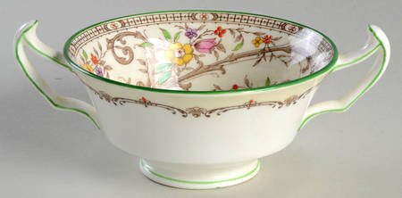 Brentwood Footed Cream Soup Bowl