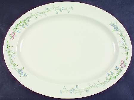 Brookwood 16" Oval Serving Platter
