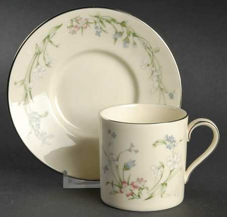 Brookwood Flat Demitasse Cup & Saucer Set