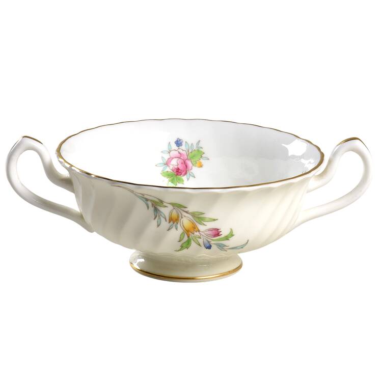 Bromley Footed Cream Soup Bowl