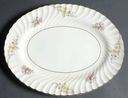 Bromley 12" Oval Serving Platter
