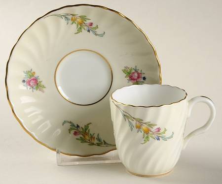 Bromley Flat Demitasse Cup & Saucer Set