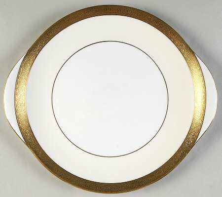 Buckingham Handled Cake Plate