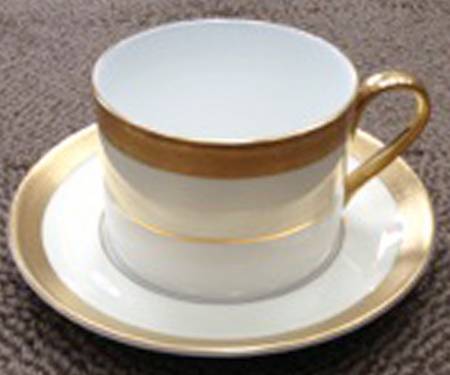 Buckingham Flat Cup & Saucer Set