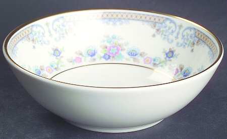 Byron (Blue Flowers) Fruit/Dessert (Sauce) Bowl
