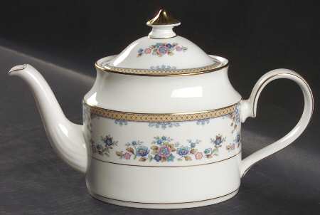 Byron (Blue Flowers) Teapot & Lid