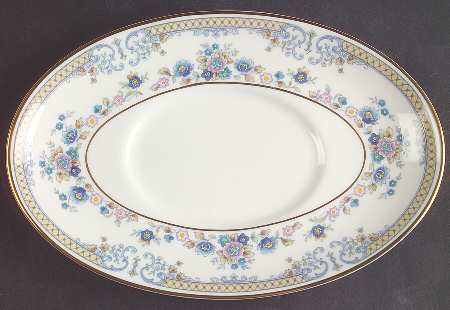 Byron (Blue Flowers) Pickle Dish