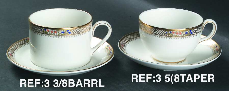 Caliph Flat Cup & Saucer Set