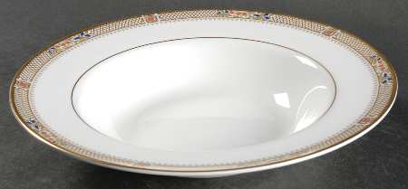 Caliph Large Rim Soup Bowl