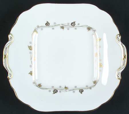 Carlisle Square Handled Cake Plate