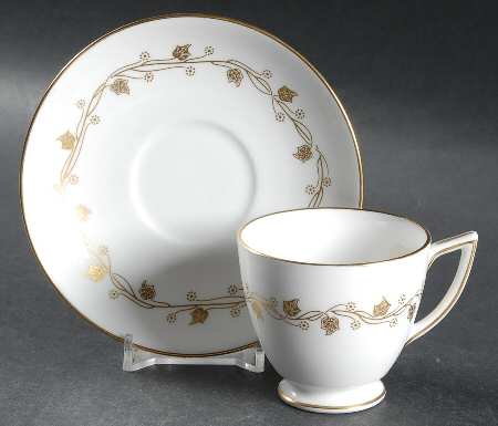 Carlisle Footed Demitasse Cup & Saucer Set