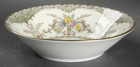 Chatham Green Ivory Fruit/Dessert (Sauce) Bowl
