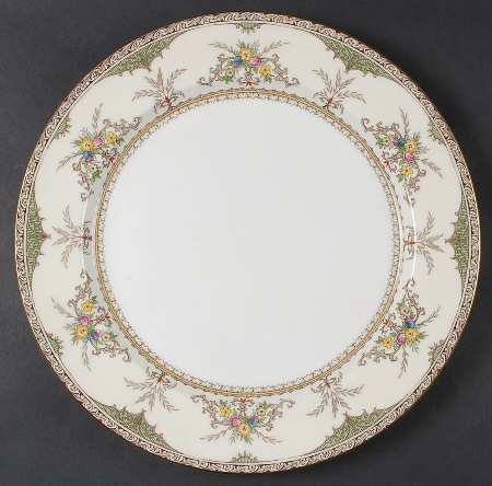 Chatham Green Ivory 12" Chop Plate (Round Platter)