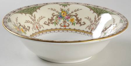 Chatham Green Ivory Coupe Cereal Bowl