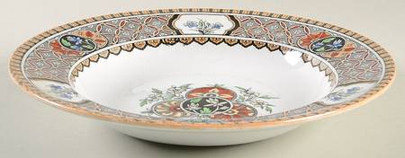 Chinese Diaper Large Rim Soup Bowl