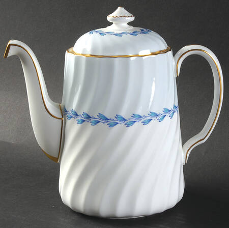 Cheviot Blue Coffee Pot & Lid